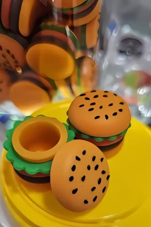 Contenedor - Hamburguesa Silicon 5ml