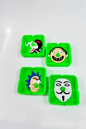 Cenicero - Material Silicon (Diseño al azar)