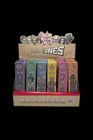 Lion Rolling Circus - Conos Unbleached 1.1/4