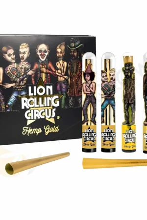 Lion Rolling Circus - Cono Dorado (1 Pz Por Tubo)