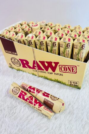 Raw - 6 Conos Orgánico 1 1/4