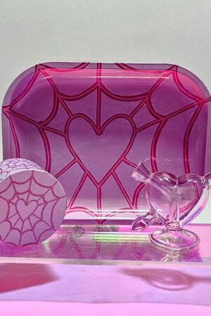 Kit - Bubbler De Vidrio “Corazon”