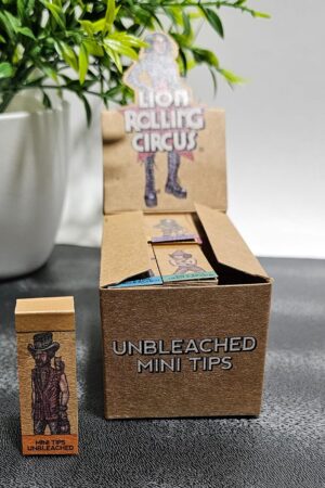 Lion Rolling Circus - Mini Filtros Unbleached