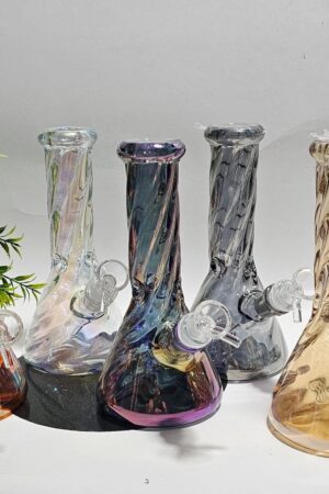 "20cm" Bongs De Vidrio - Modelo "Tornasol #5" | Color al azar |